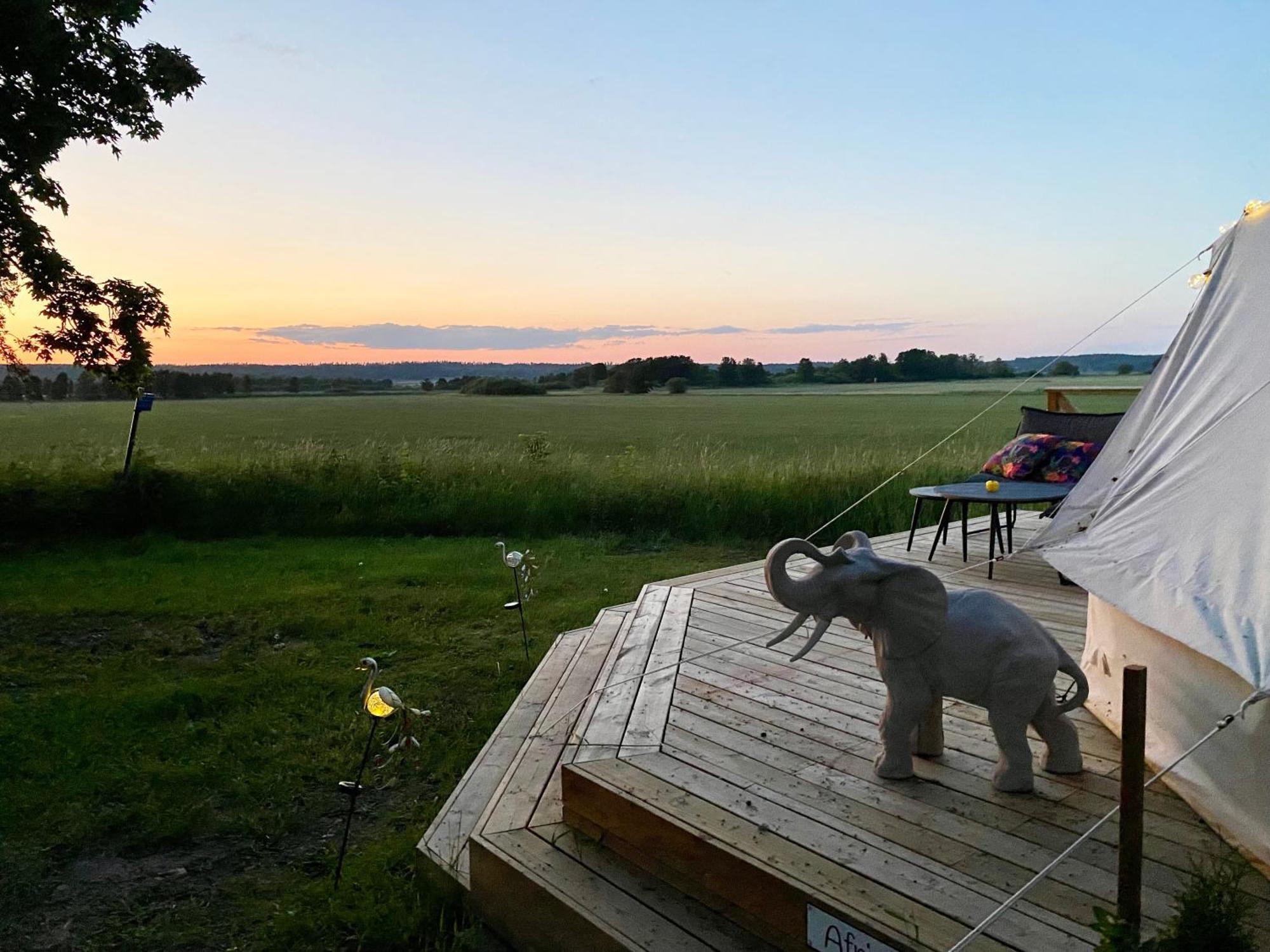 فندق Soerby Glamping Klockrike المظهر الخارجي الصورة
