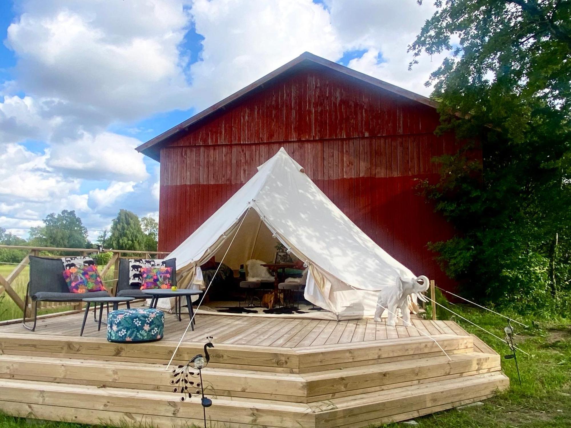 فندق Soerby Glamping Klockrike المظهر الخارجي الصورة